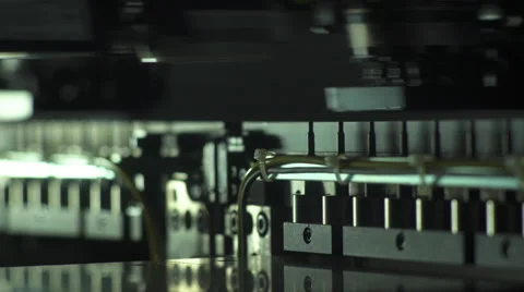 PCB Manufacturing Process Vídeo Stock 68659682