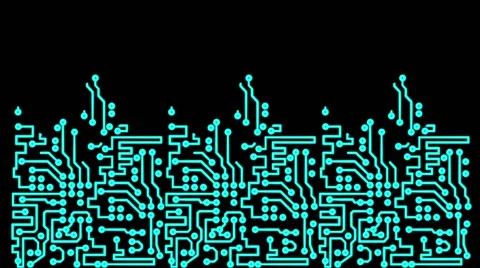 PCB Printed Circuit Board Chip Video stock 50452901