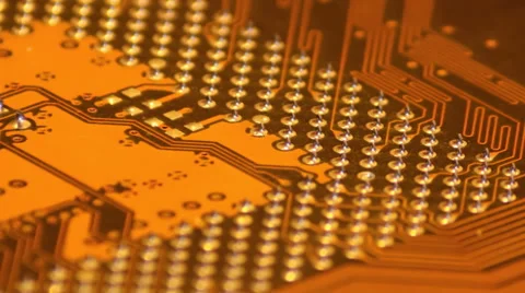 PCB printed circuit board Stock Footage 47233108