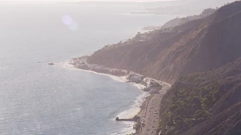 PCH Hills Ocean Stock Footage 77838039