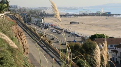PCH SantaMonicaPier 3523 Stock Footage 11232071