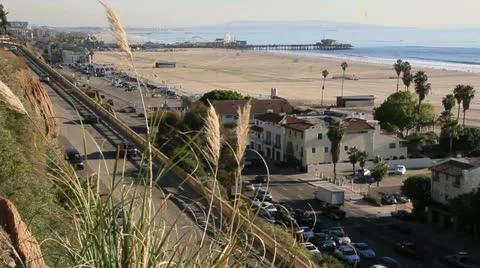 PCH SantaMonicaPier 3527 Stock Footage 11232859