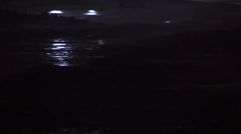 PCH water night Stock-Footage 2172923