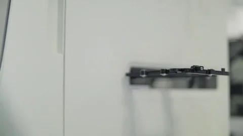 PCR Biosystem - Loading the Microarray Cartridge Stock Footage 69851148