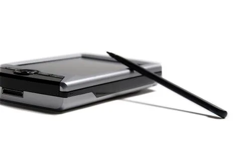 Pda with stylus Stock Photos