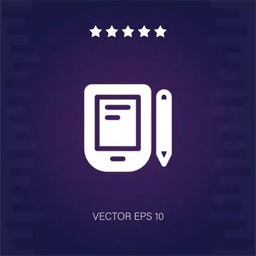 Pda vector icon Stock Illustration