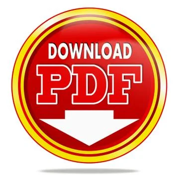 Pdf button Stock Illustration