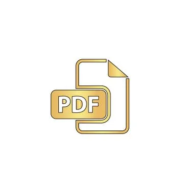 PDF computer symbol イラスト素材