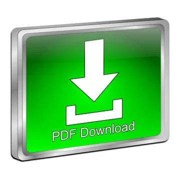 PDF Download button Stock Illustration
