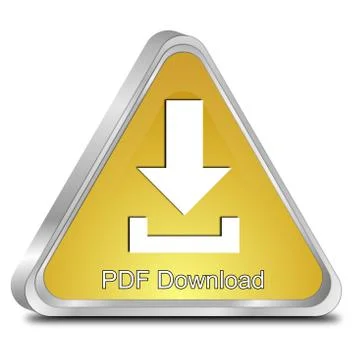 PDF Download button Stock Illustration