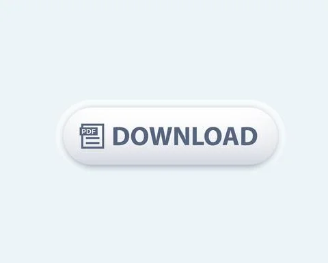PDF download vector button Stock Illustration
