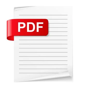 PDF File Stock Illustration