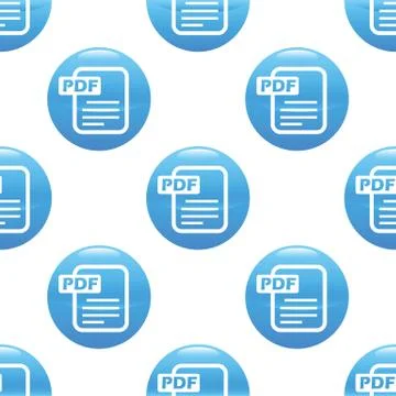 Pdf file sign pattern Stock Illustration