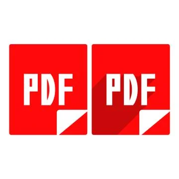 Pdf icon. Stock Illustration