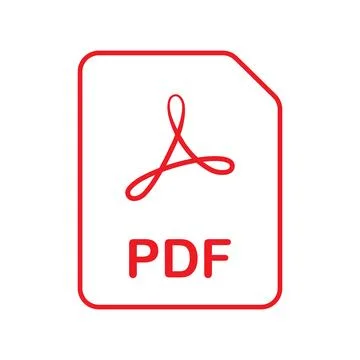 PDF icon Stock-Illustration