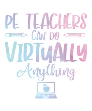 PE Teachers Can Do Virtually Anything Stock Illustration