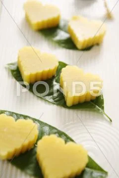 Pea cake Stock Photos