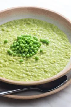 Pea cream Foto stock
