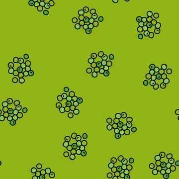 Pea grain healthy vector seamless pattern Ilustración de archivo