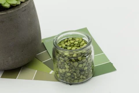 Pea Green 2 Stock Photos