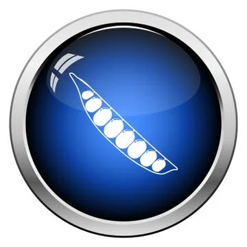 Pea icon Stock Illustration