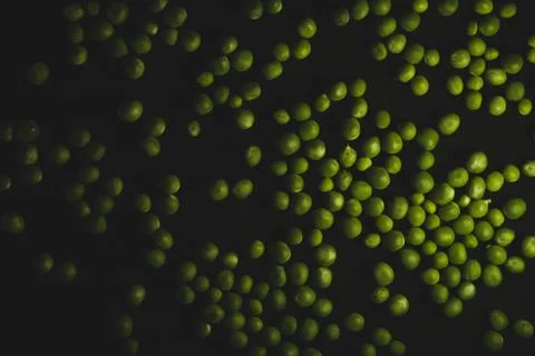 Pea macro close up Stock Photos