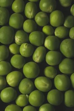 Pea macro close up Stock Photos