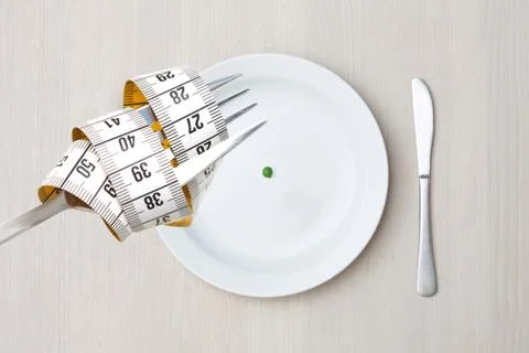 Pea on plate Stock Photos