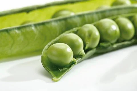 Pea pods Stock-Fotos