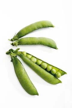 Pea pods Stock-Fotos