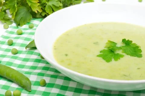 Pea soup Stock Photos
