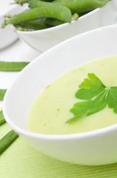 Pea soup Stock Photos