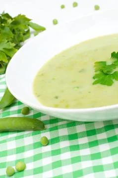 Pea soup Stock Photos