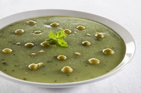 Pea soup Stock Photos
