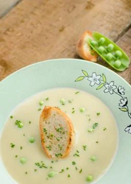 Pea soup Stock Photos