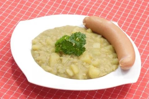 Pea soup Stock Photos