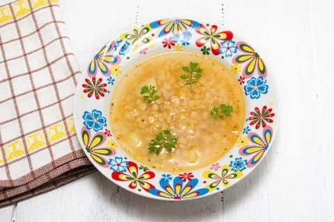 Pea soup Stock Photos
