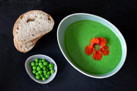 Pea soup Stock Photos