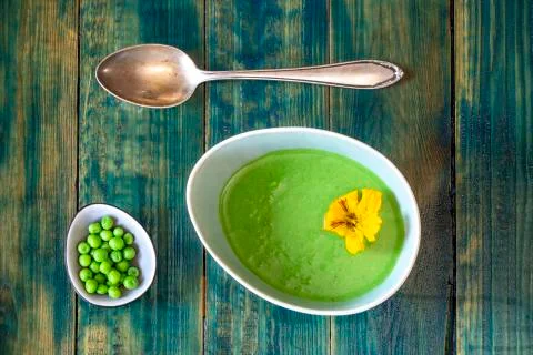 Pea soup Stock Photos