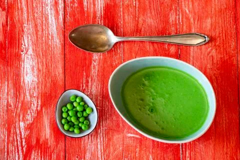 Pea soup Stock Photos