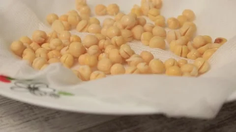 Pea sprouts 2 Stock Footage 155653523