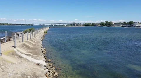 Peace Bridge Video stock 66675126