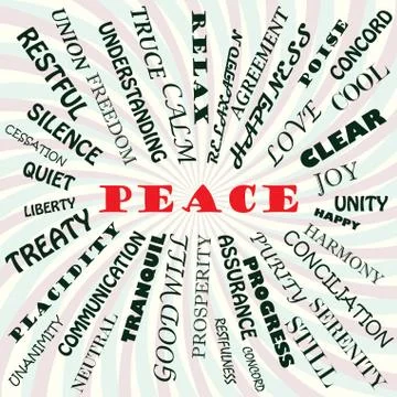 Peace concept Stock Illustration