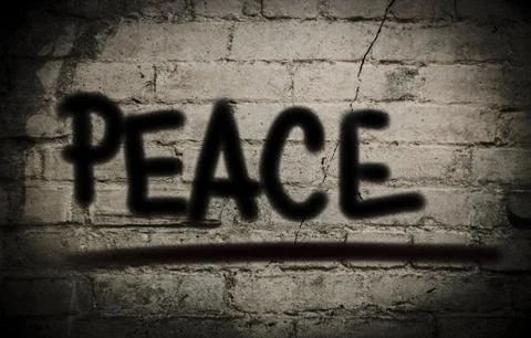 Peace concept Illustrazione stock