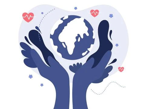 Peace day illustration vector design for day of peace event vector Stock Illustration