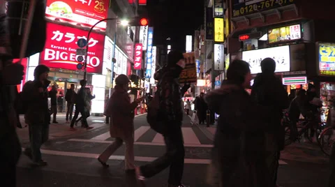 Peace demonstration in Japan Video stock 34138353