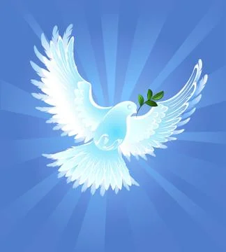 Peace dove Stock Illustration