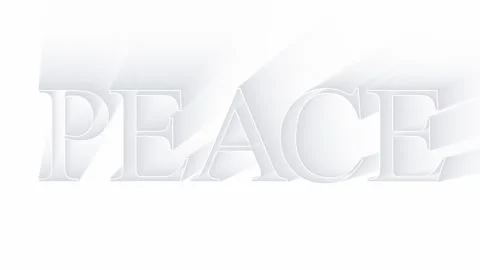PEACE Stock Footage 265863002
