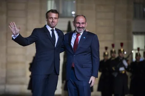 Peace Forum's dinner at Elysee Palace in Paris, France - 11 Nov 2019 Stock-Fotos