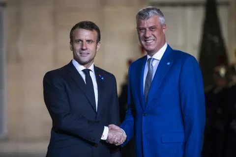 Peace Forum's dinner at Elysee Palace in Paris, France - 11 Nov 2019 Stockfoto's